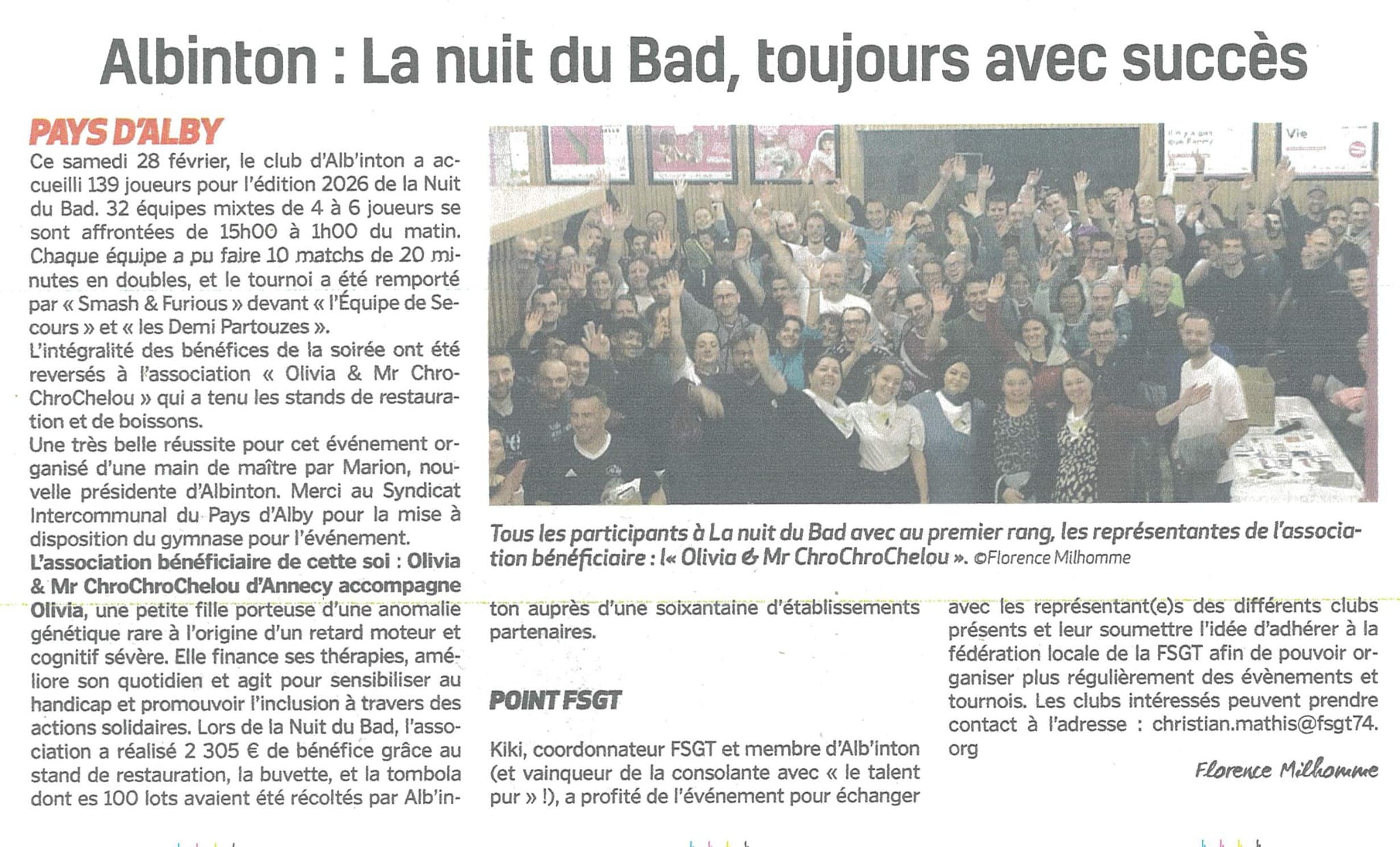 Nuit du Bad 2026
